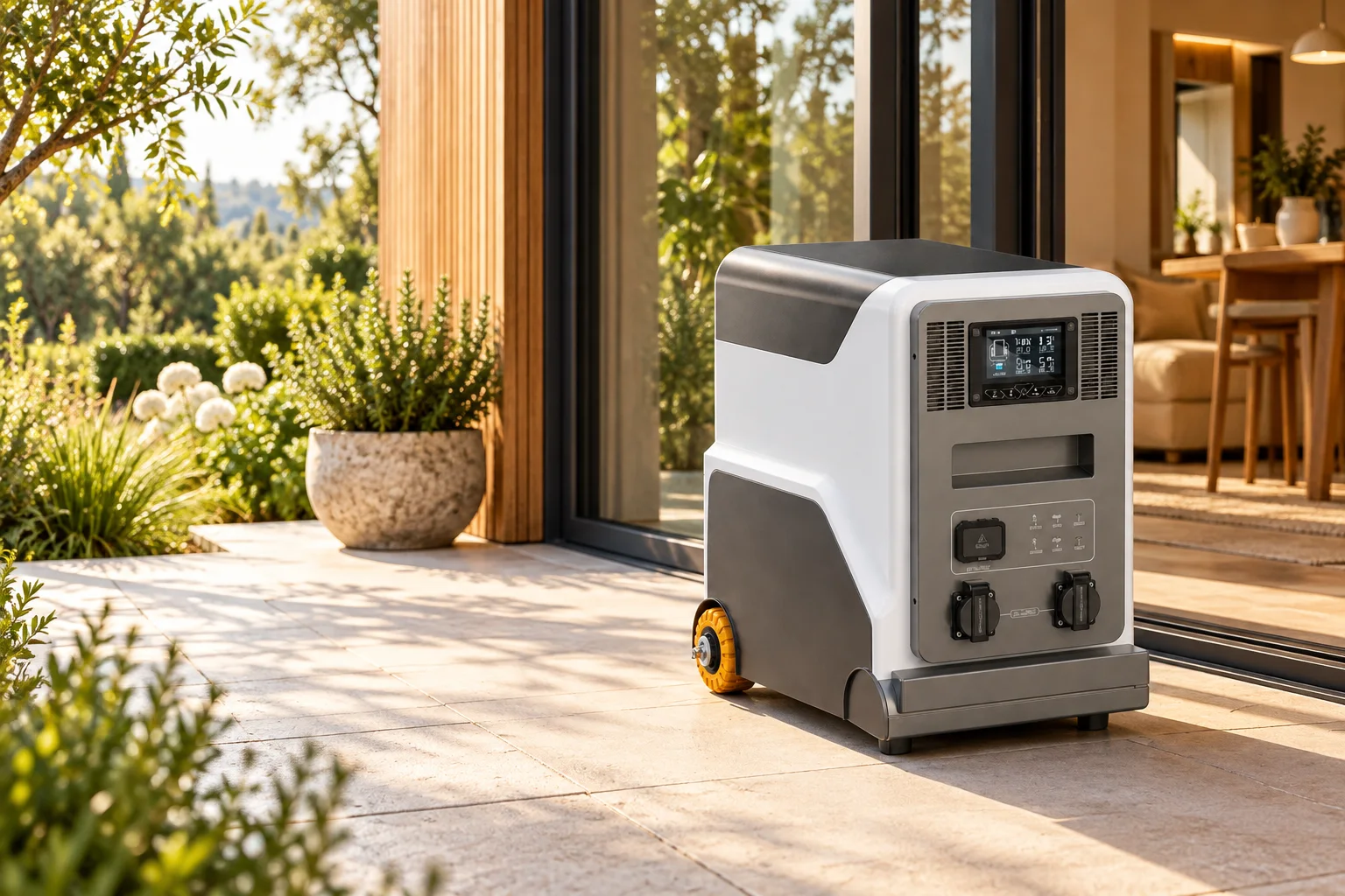 Three complete TI&DI all-in-one residential energy storage systems